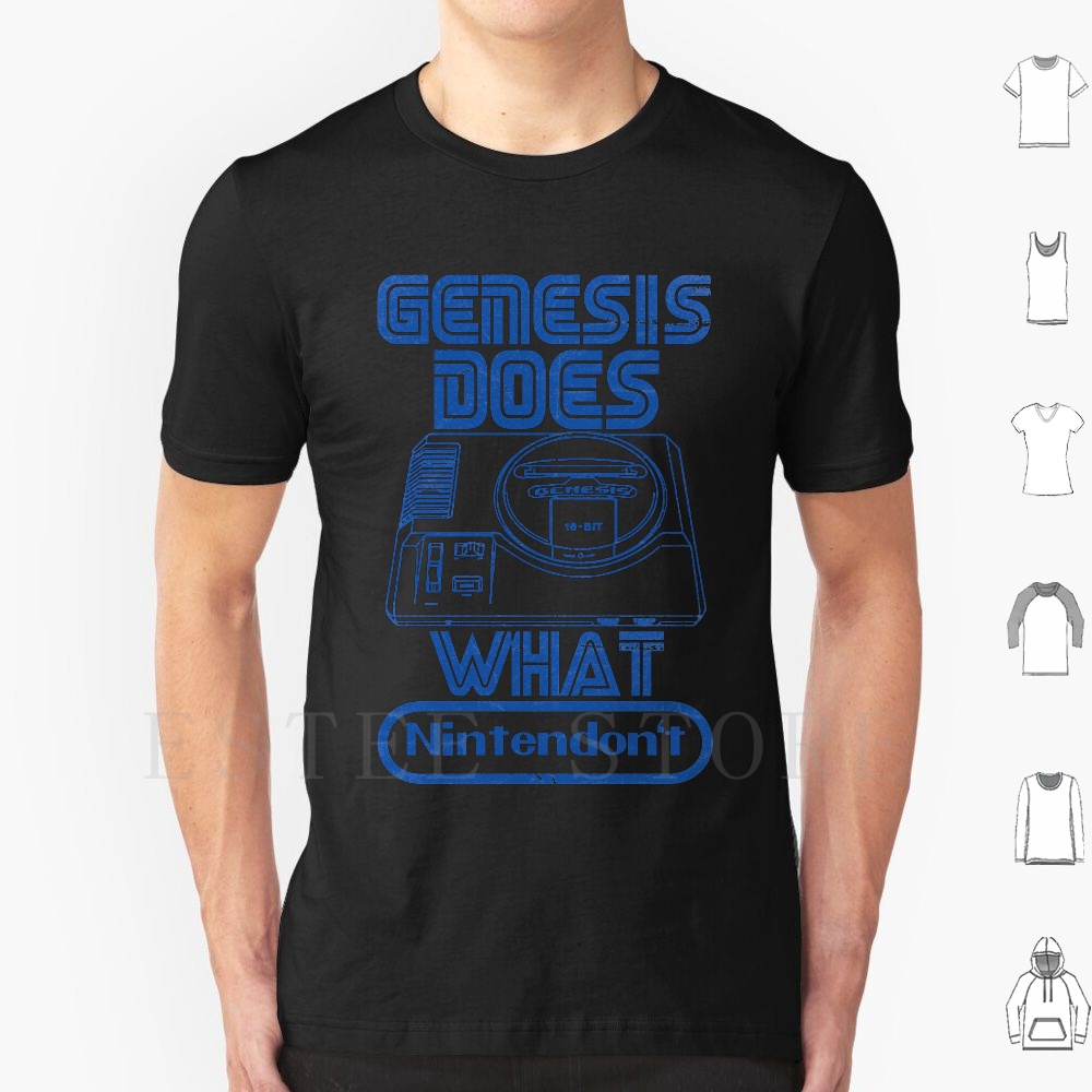 Gaming Console Genesis - The Console Wars T Shirt Men