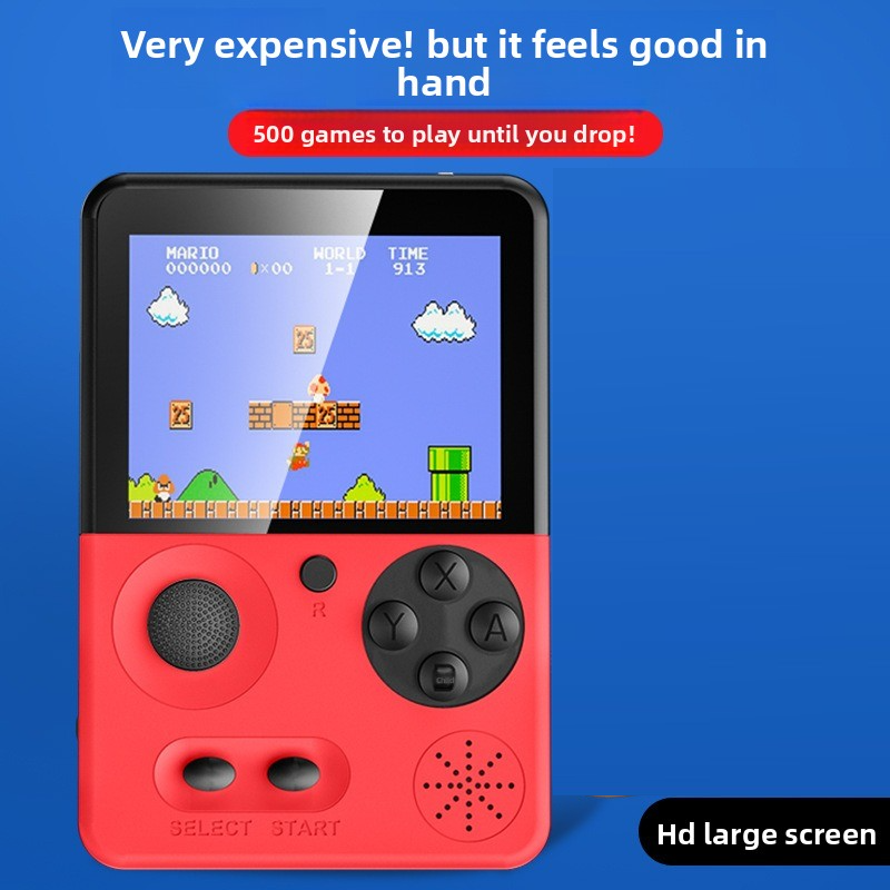 Gaming Console Mario - New Joystick Handheld Game Console, 500-in-1