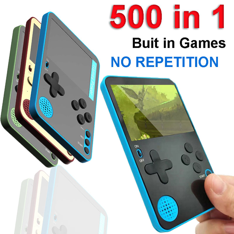 Gaming Console Mario - Handheld Game Console 500 Classic Games