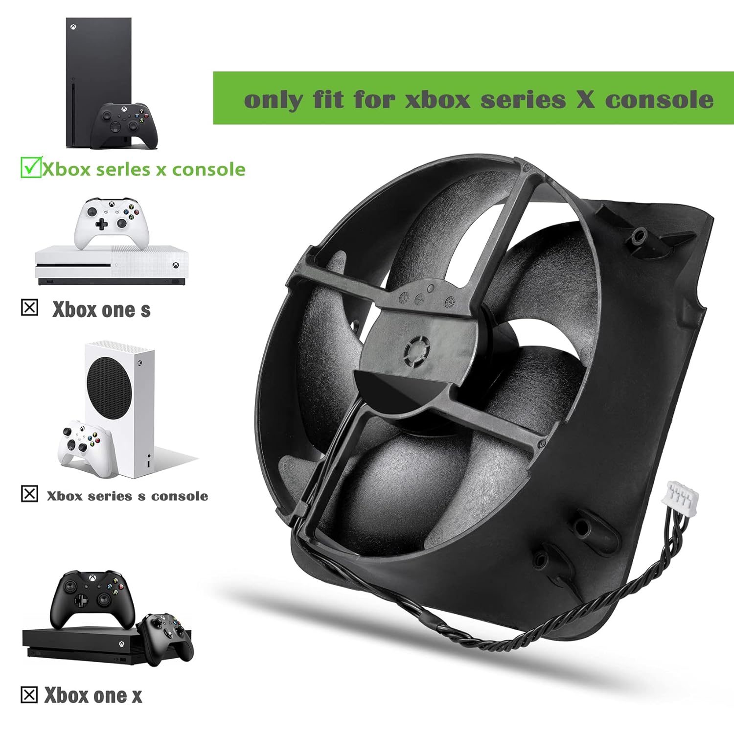 Gaming Console For Tv Xbox - Replacement of Internal Cooling Fan for