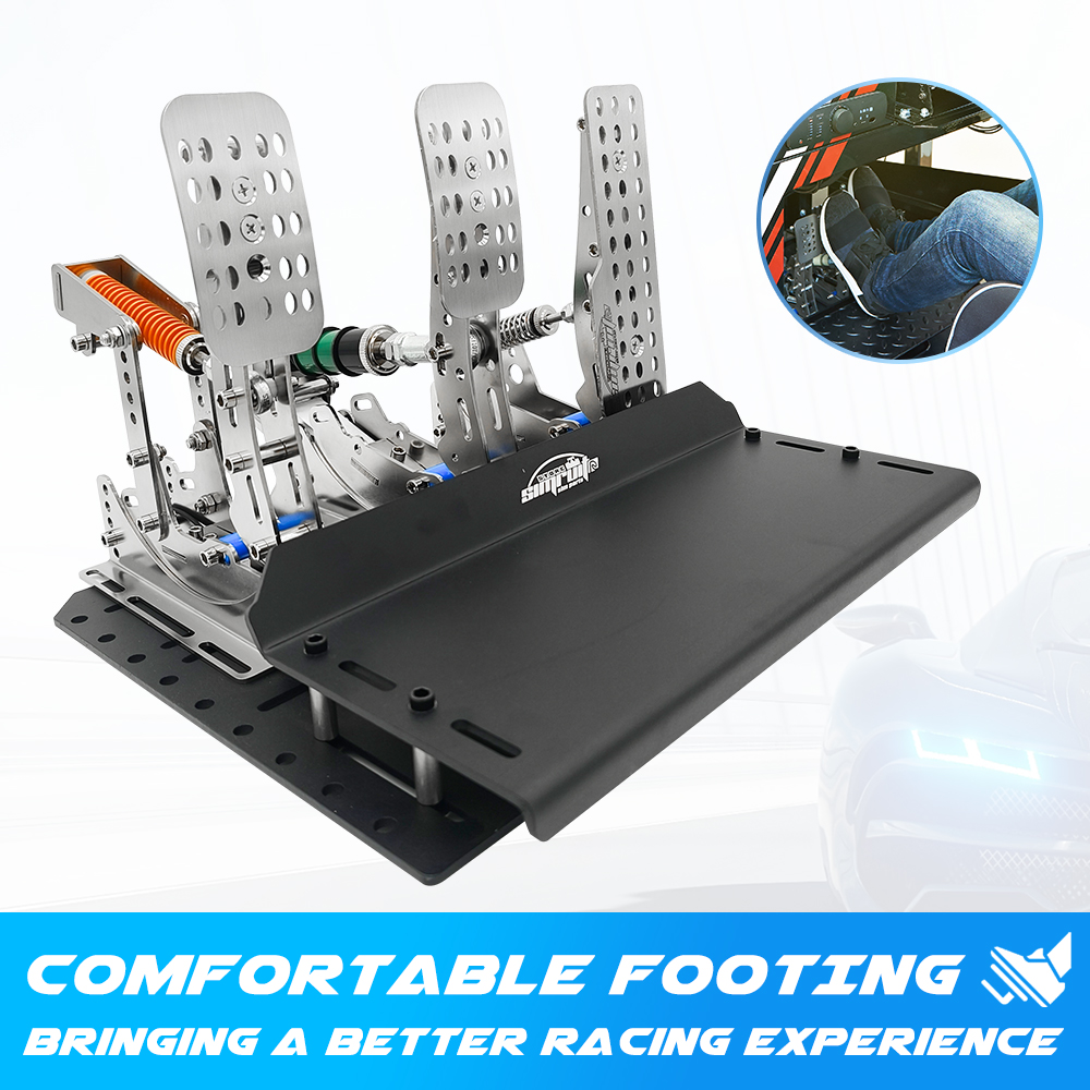 Racing Pedal Set - SimRuito Sim Racing LoadCell Pedals 3mm