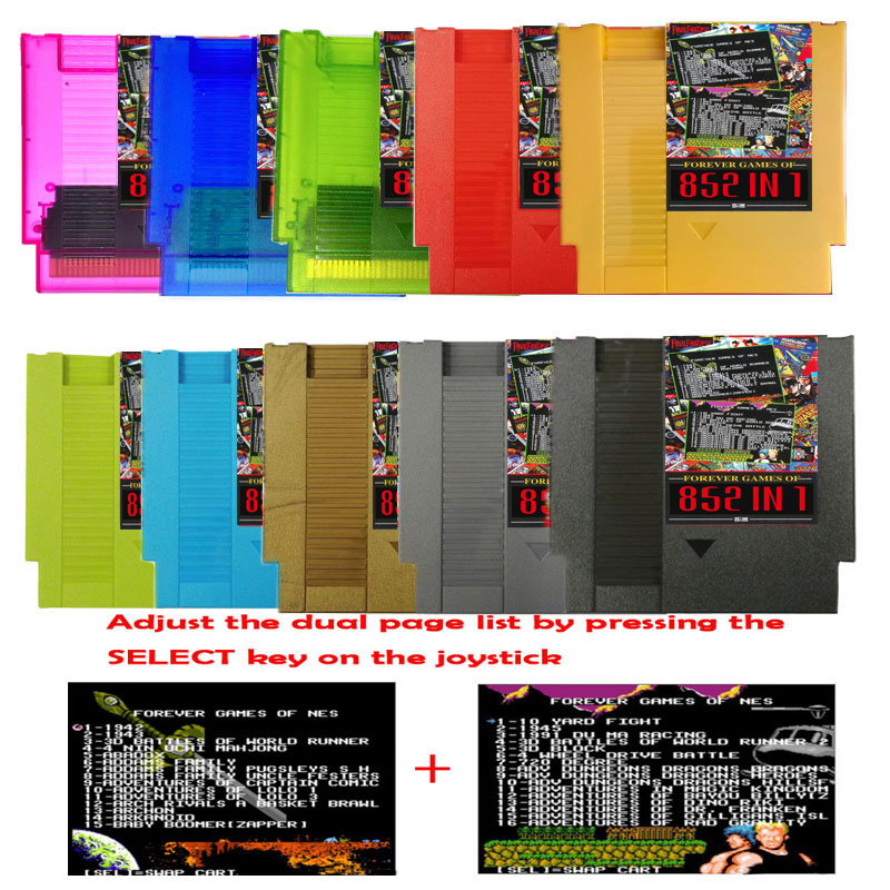 Gaming Console Kit - FOREVER DUO GAMES OF NES 852