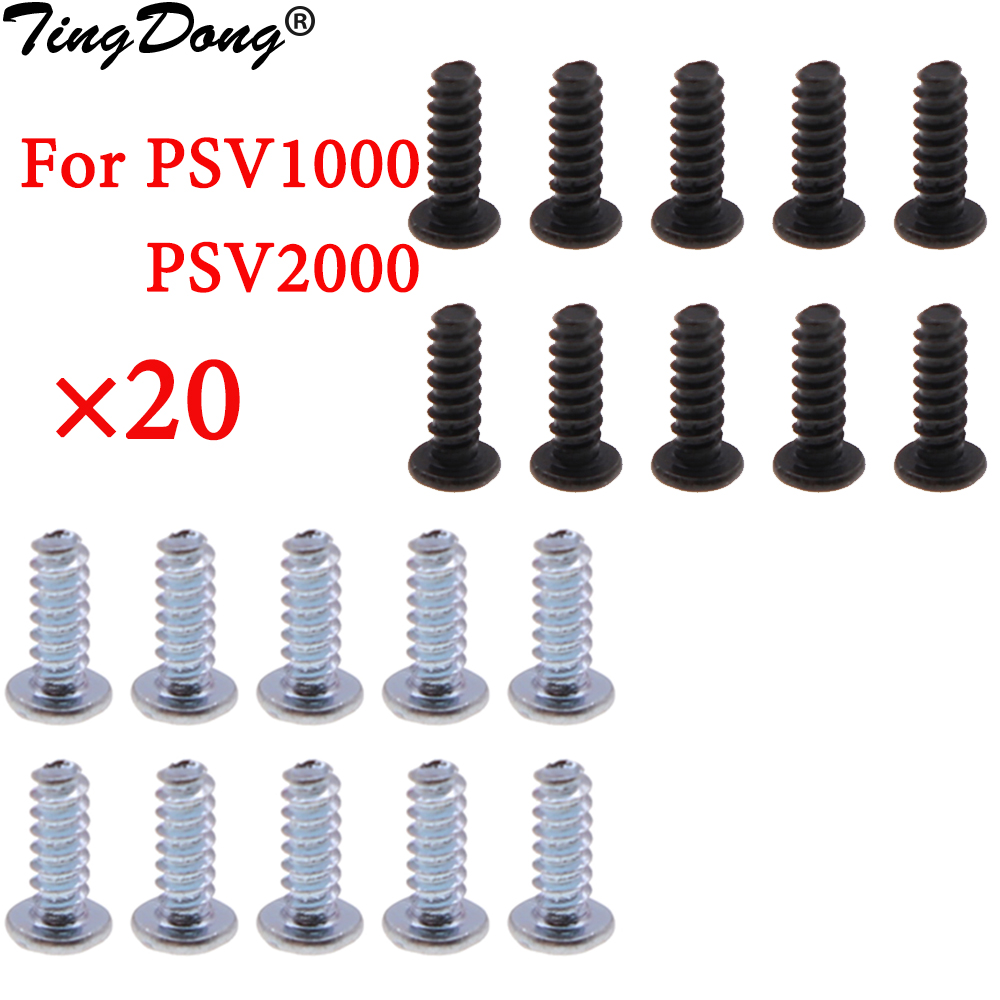 Gaming Console Kit - TingDong 20pcs Screws Set Replacement for