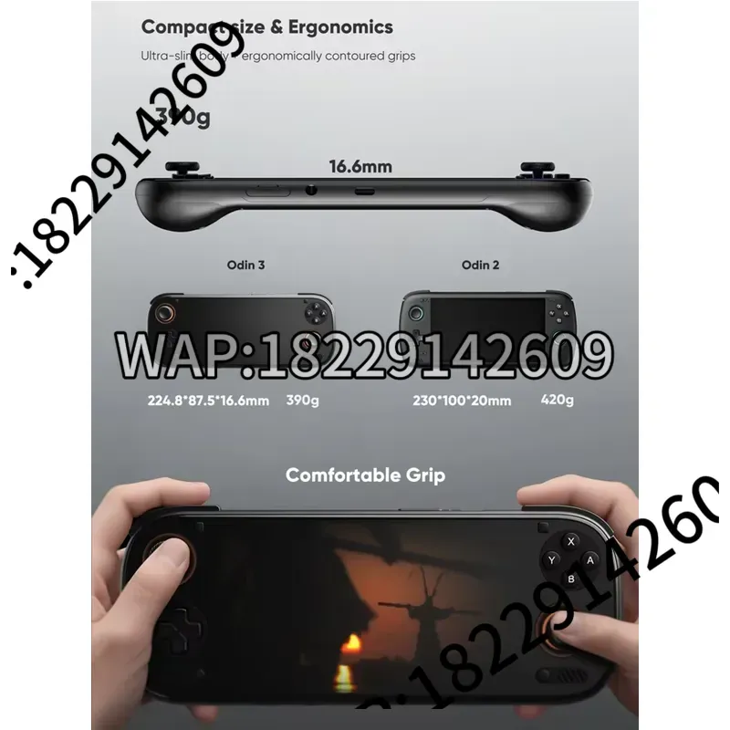 AYN Odin 3 Gaming Console Hand - огляд і ціна Gaming Console With