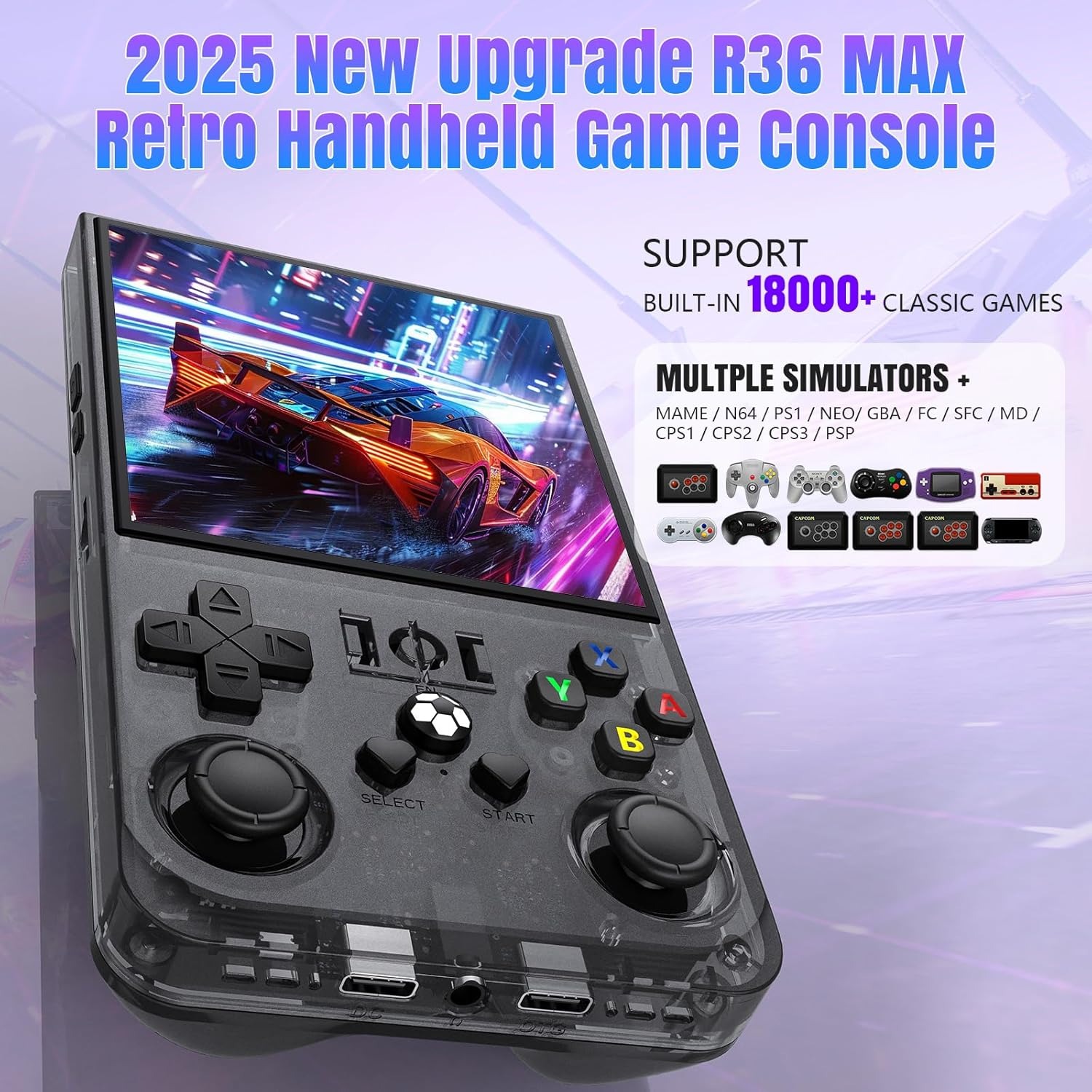 FLLBW R36 Max R36PRO Retro Gam - огляд і ціна Console Gaming Hand
