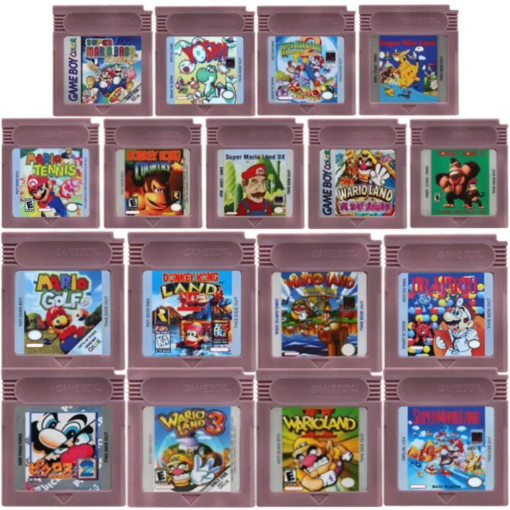 GBC 16 Bit Game Video Game Car - огляд і ціна Gaming Console Mario