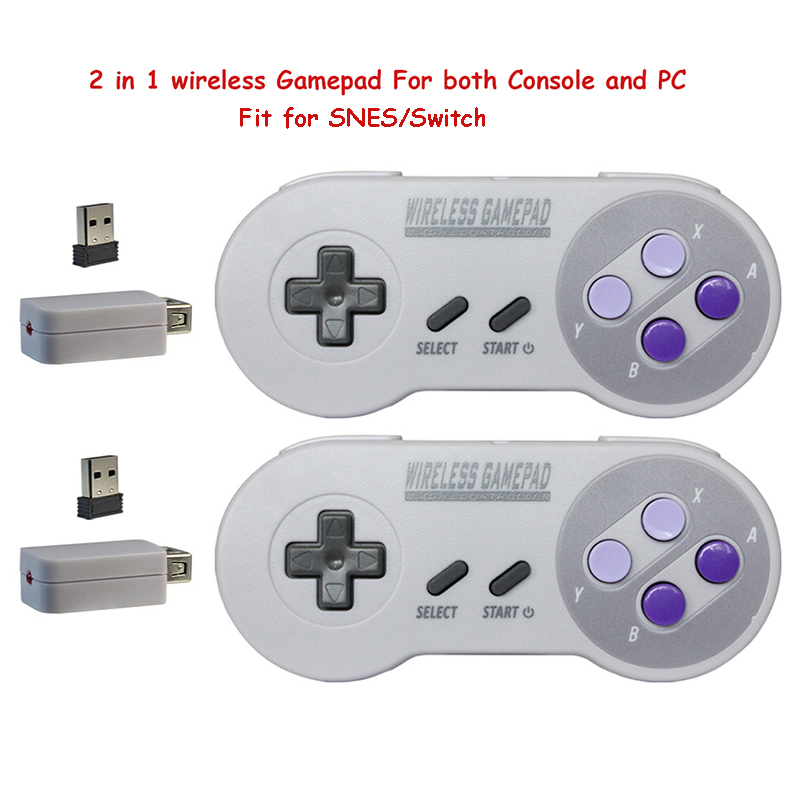 2.4G Purple Game Controller Jo - огляд і ціна Gaming Console Mario