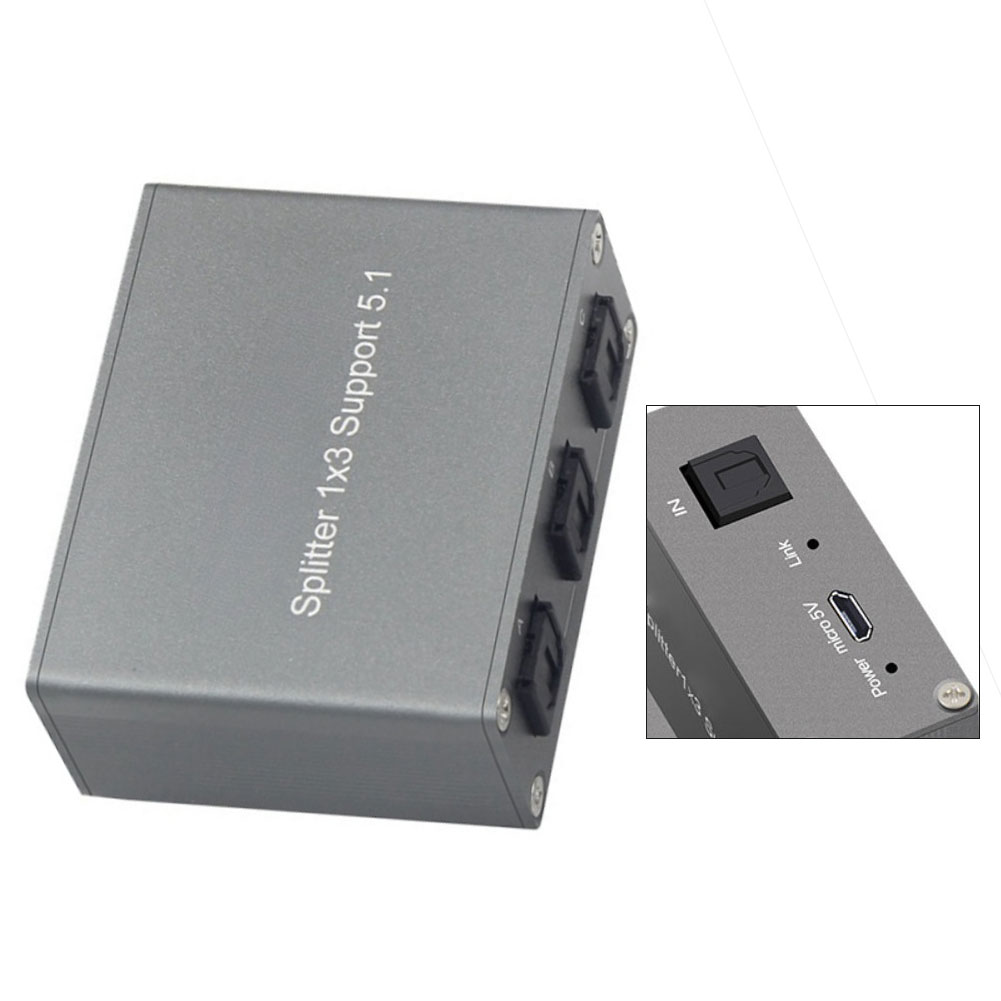 1PCS Digital Audio Splitter 1x - огляд і ціна Gaming Console For Tv Xbox