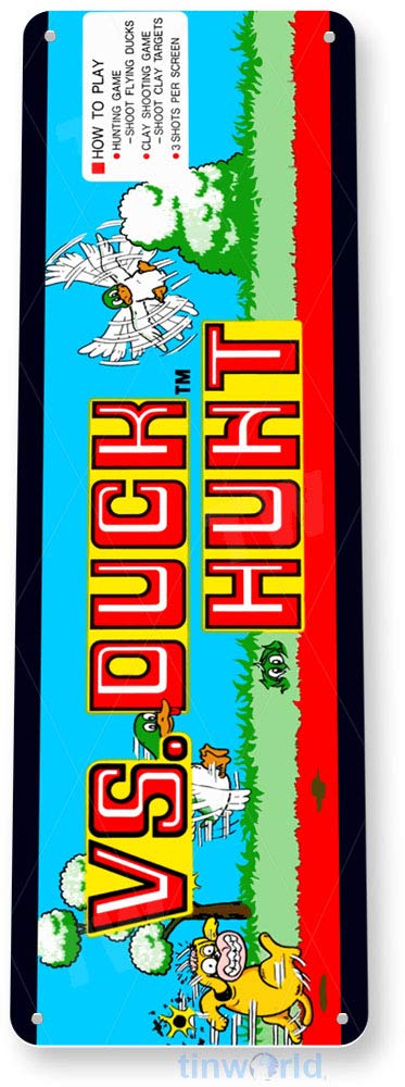 TIN SIGN Duck Hunt Arcade Marq - огляд і ціна Gaming Console Shop