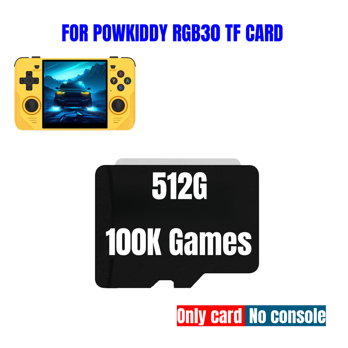 For Powkiddy RGB30 Tf Card Ret - огляд і ціна Gaming Console X55