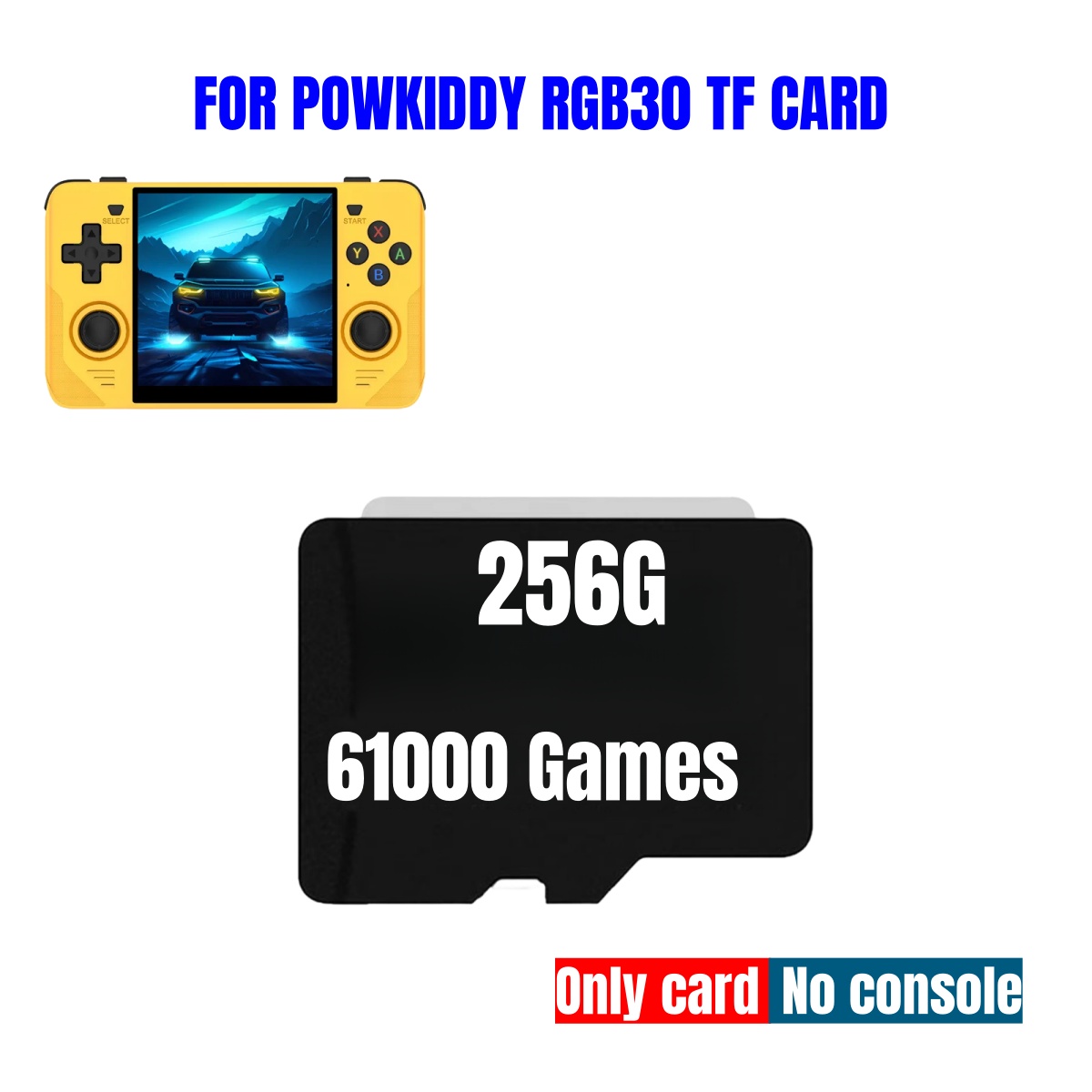 For Powkiddy RGB30 Tf Card Ret - огляд і ціна Gaming Console X55