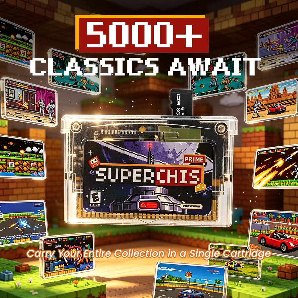 Retro Superchis Flash Game Car - огляд і ціна Gaming Console Portable