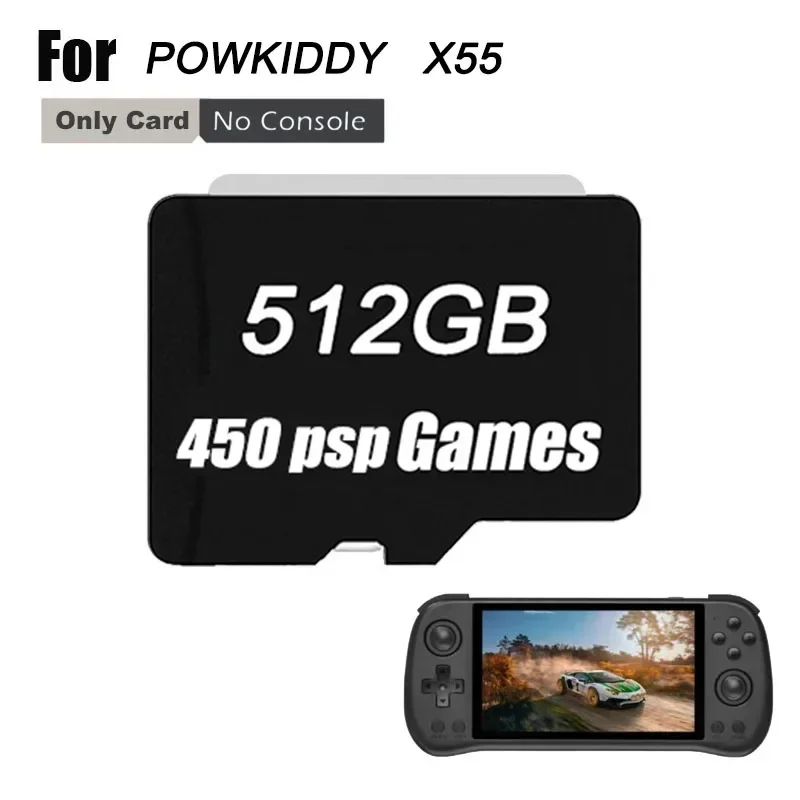 POWKIDDY X55 Retro Handheld Ga - огляд і ціна Gaming Console X55