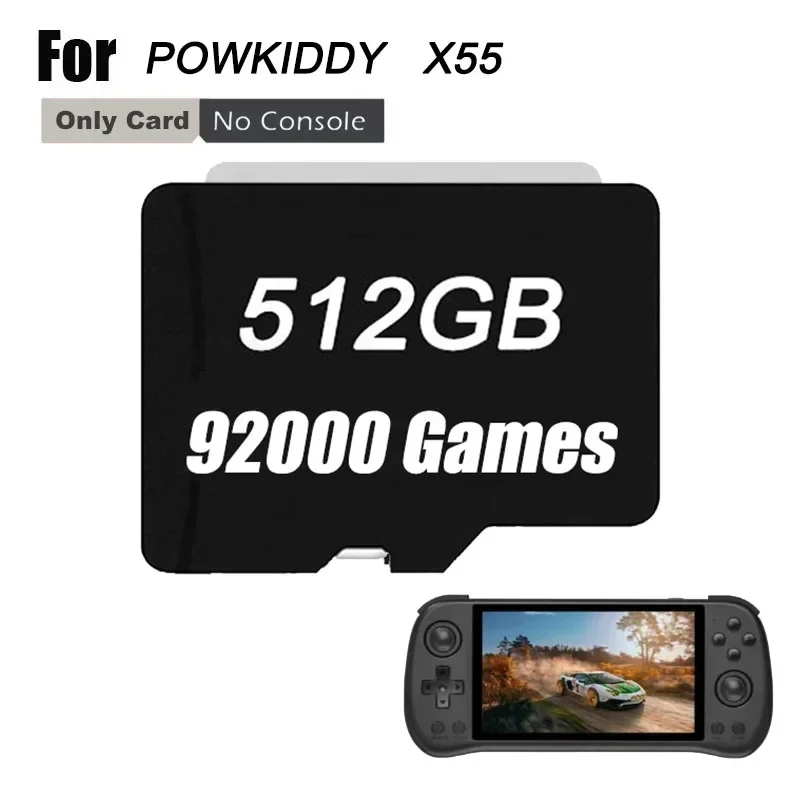 POWKIDDY X55 Retro Handheld Ga - огляд і ціна Gaming Console X55