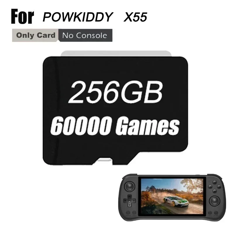 POWKIDDY X55 Retro Handheld Ga - огляд і ціна Gaming Console X55