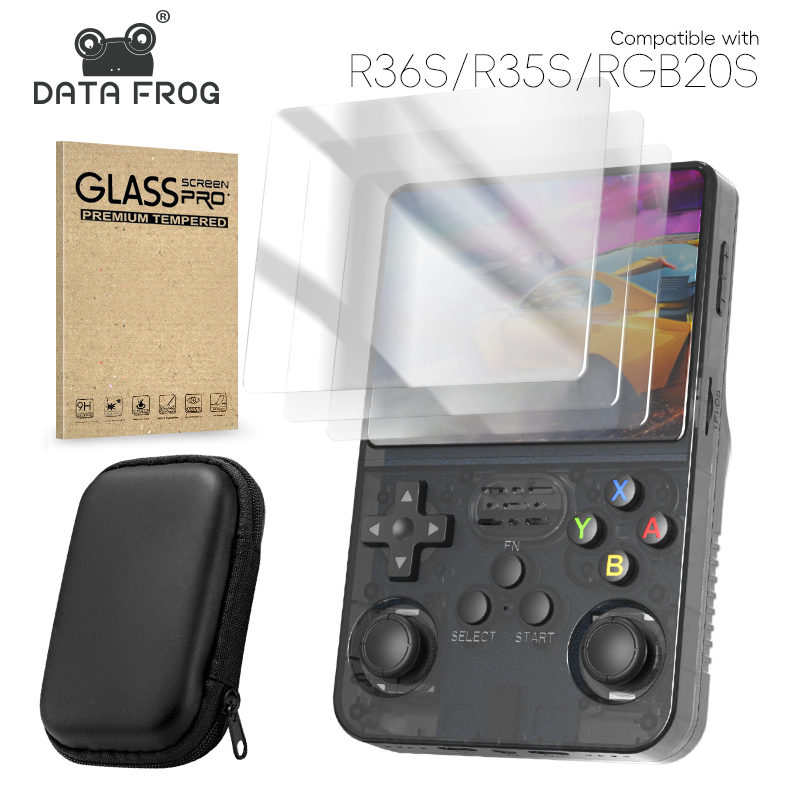 DATA FROG R36S Screen Protecto - огляд і ціна Gaming Console R36S