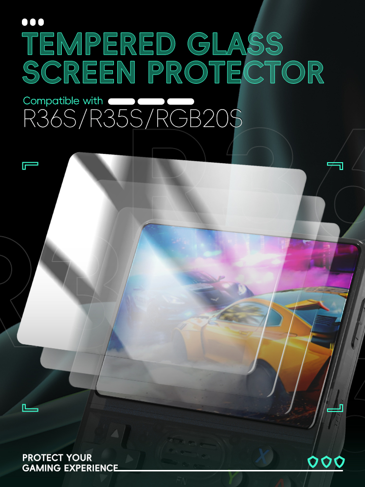 DATA FROG R36S Screen Protecto - огляд і ціна Gaming Console R36S
