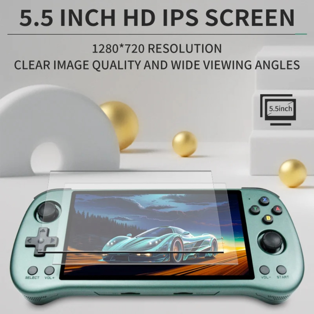 Powkiddy X55 Retro Handheld Ga - огляд і ціна Gaming Console X55