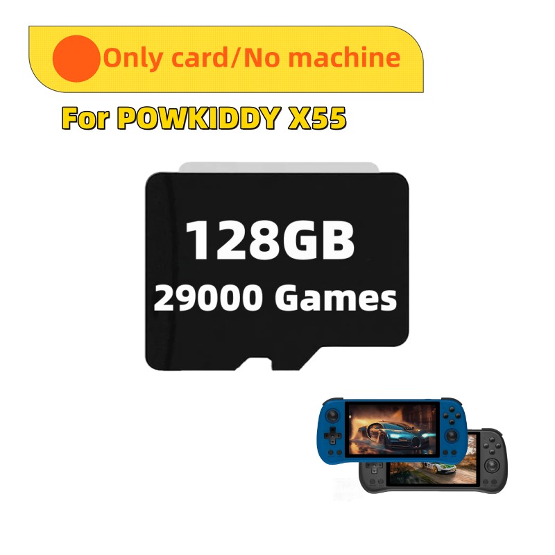 FOR POWKIDDY X55 Handheld Retr - огляд і ціна Gaming Console X55