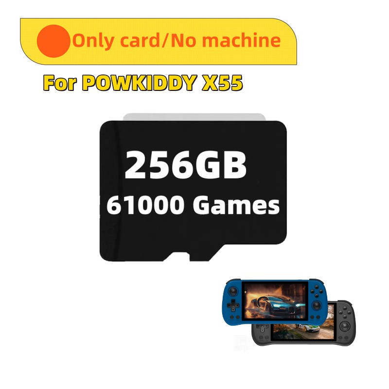 FOR POWKIDDY X55 Handheld Retr - огляд і ціна Gaming Console X55
