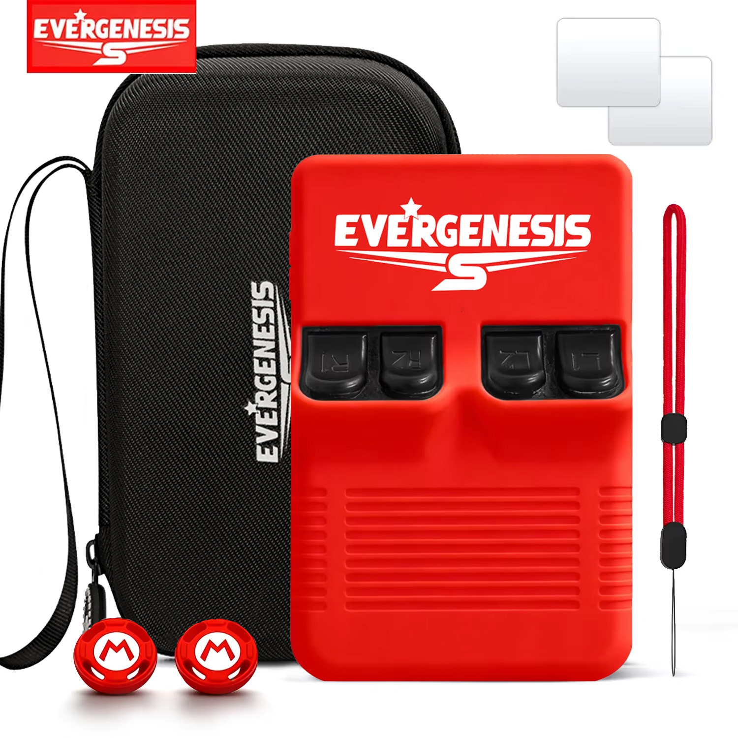 R36S Protective Case Set for R - огляд і ціна Gaming Console Kit