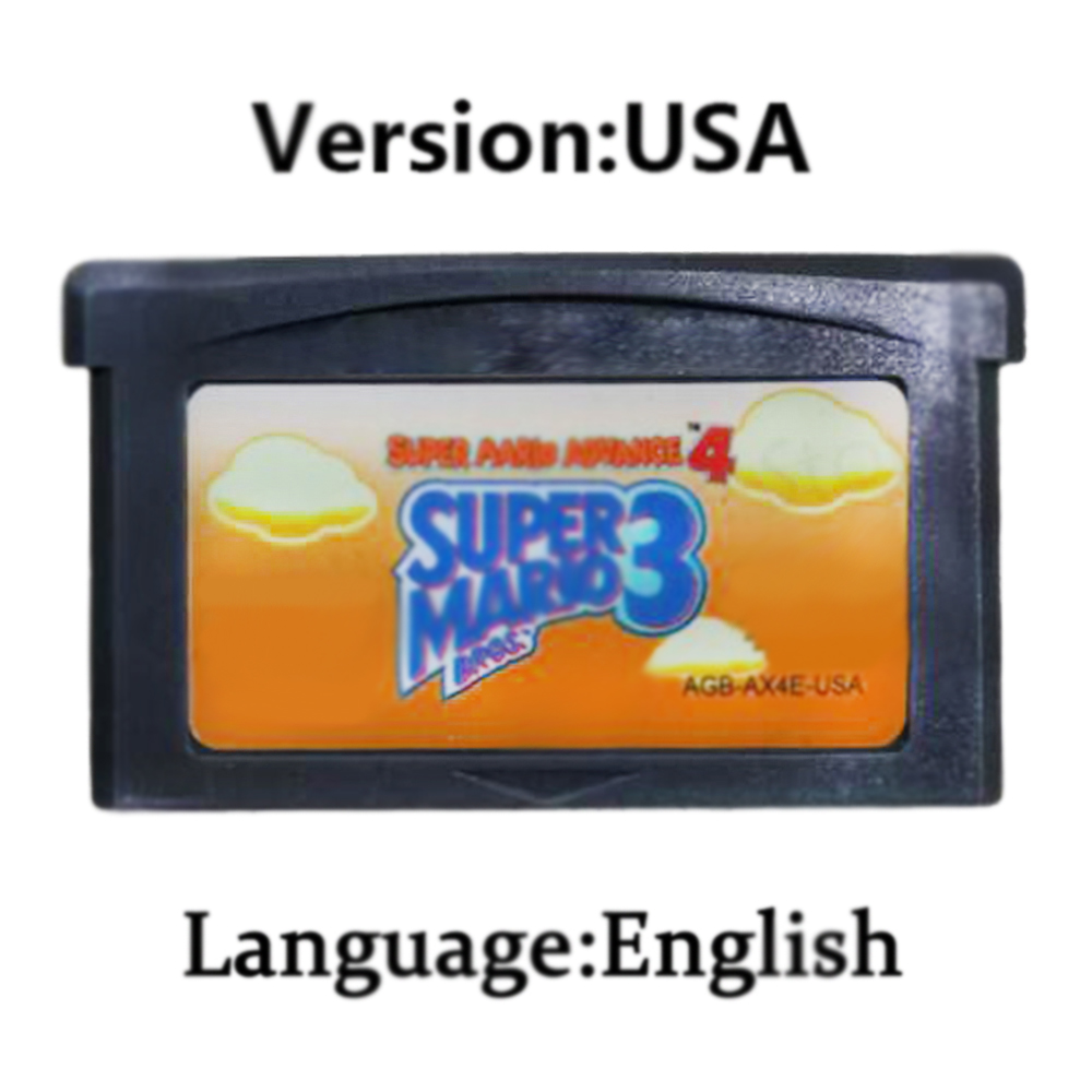 GBA Game Cartridge 32 Bit Vide - огляд і ціна Gaming Console Mario