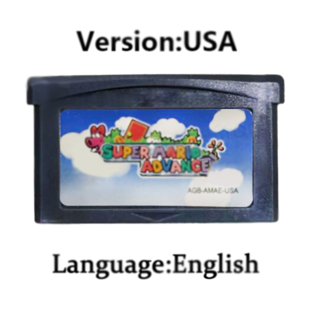 GBA Game Cartridge 32 Bit Vide - огляд і ціна Gaming Console Mario