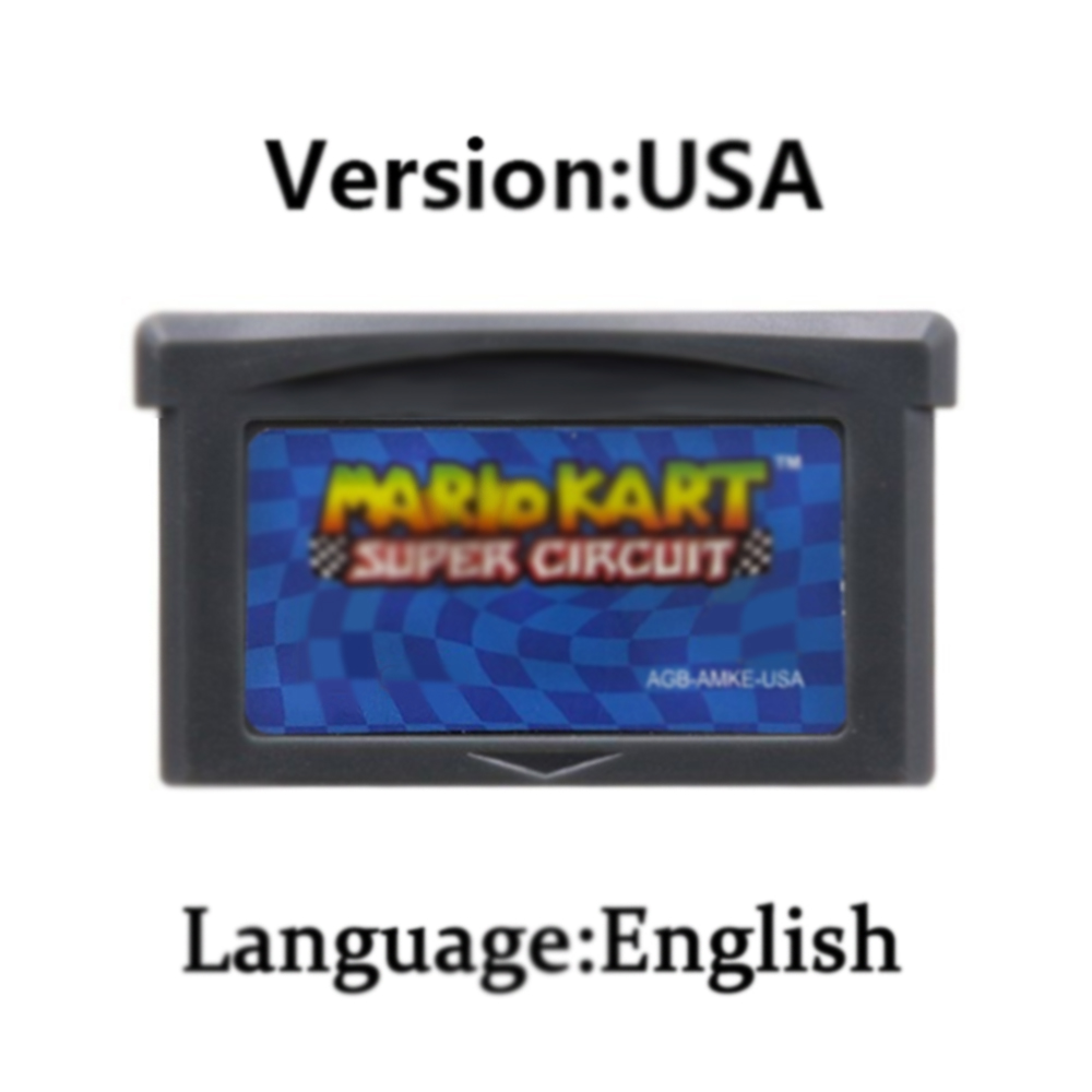 GBA Game Cartridge 32 Bit Vide - огляд і ціна Gaming Console Mario