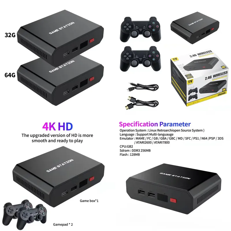 M8plus HD Video Game Console B - огляд і ціна Gaming Console With