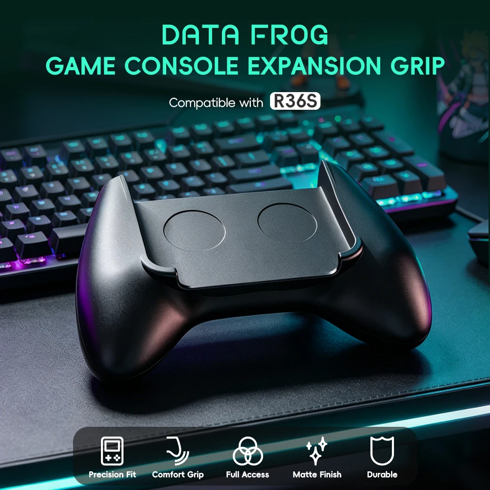 Data Frog R36S Game Grip Ergon - огляд і ціна Gaming Console R36S