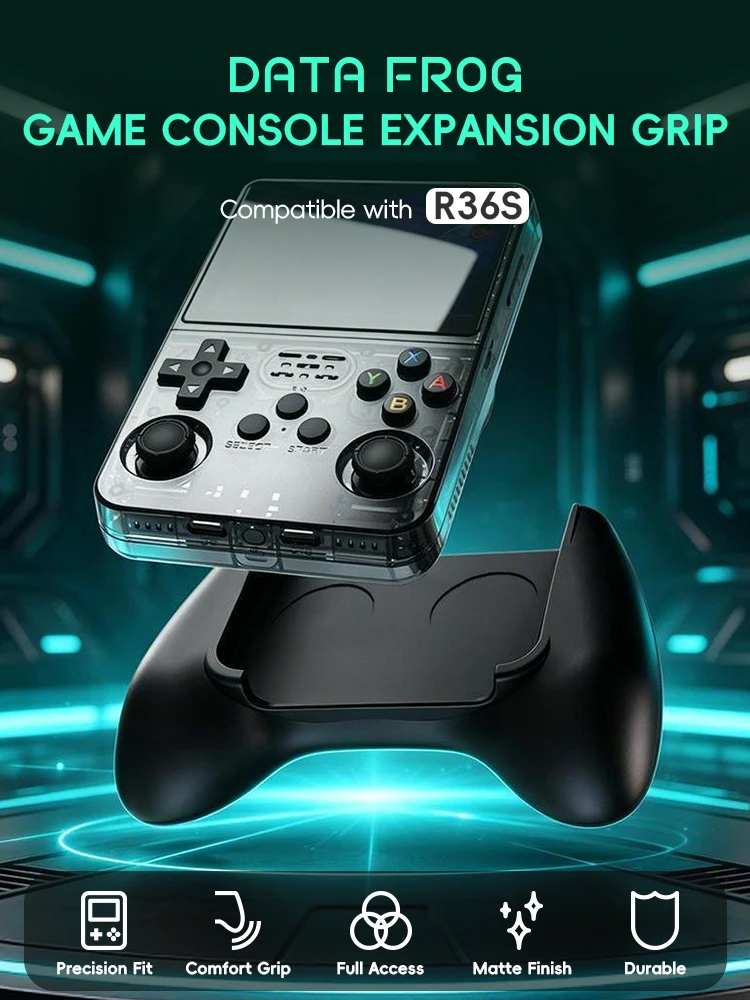 Data Frog R36S Game Grip Ergon - огляд і ціна Gaming Console R36S