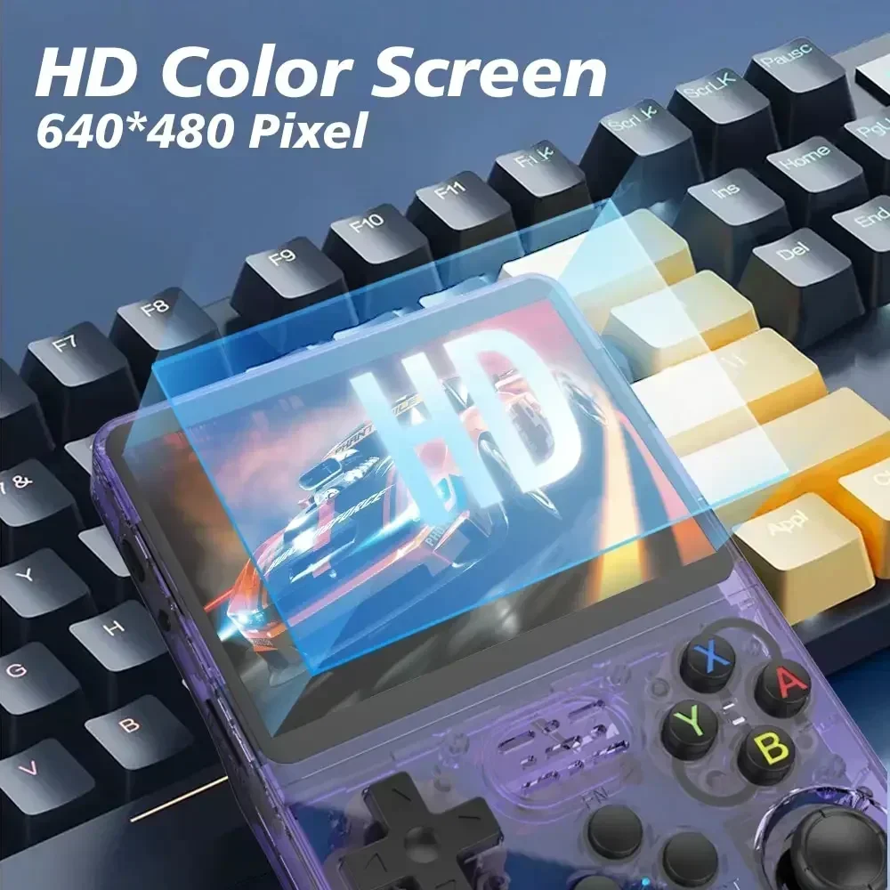 Linux System Open Source R36S  - огляд і ціна Gaming Console Mario