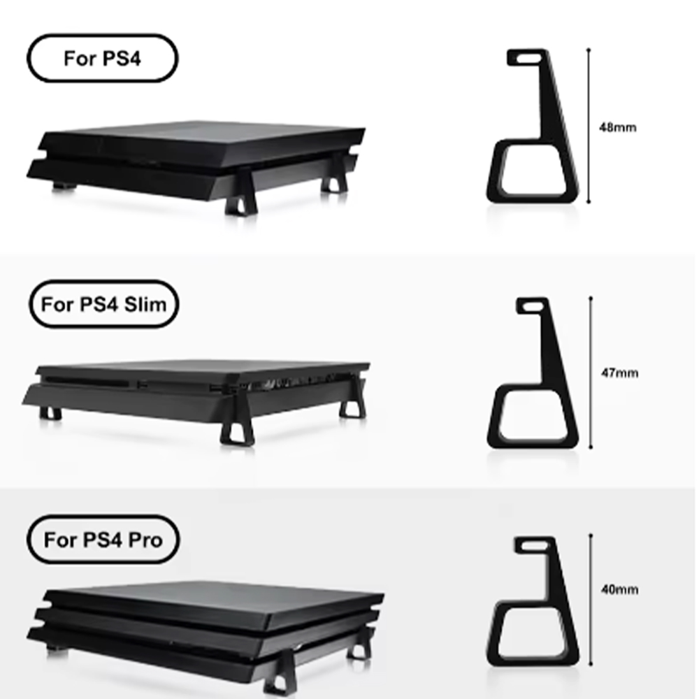1Set For PS4 Slim Pro Feet Sta - огляд і ціна Gaming Console Best