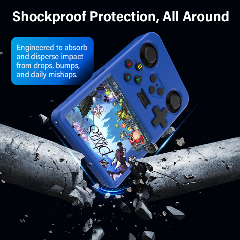 Color Silicone Protective Case - огляд і ціна Gaming Console R36S