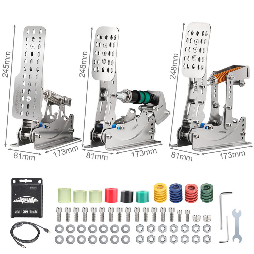 SimRuito Sim Racing LoadCell P - огляд і ціна Racing Pedal Set