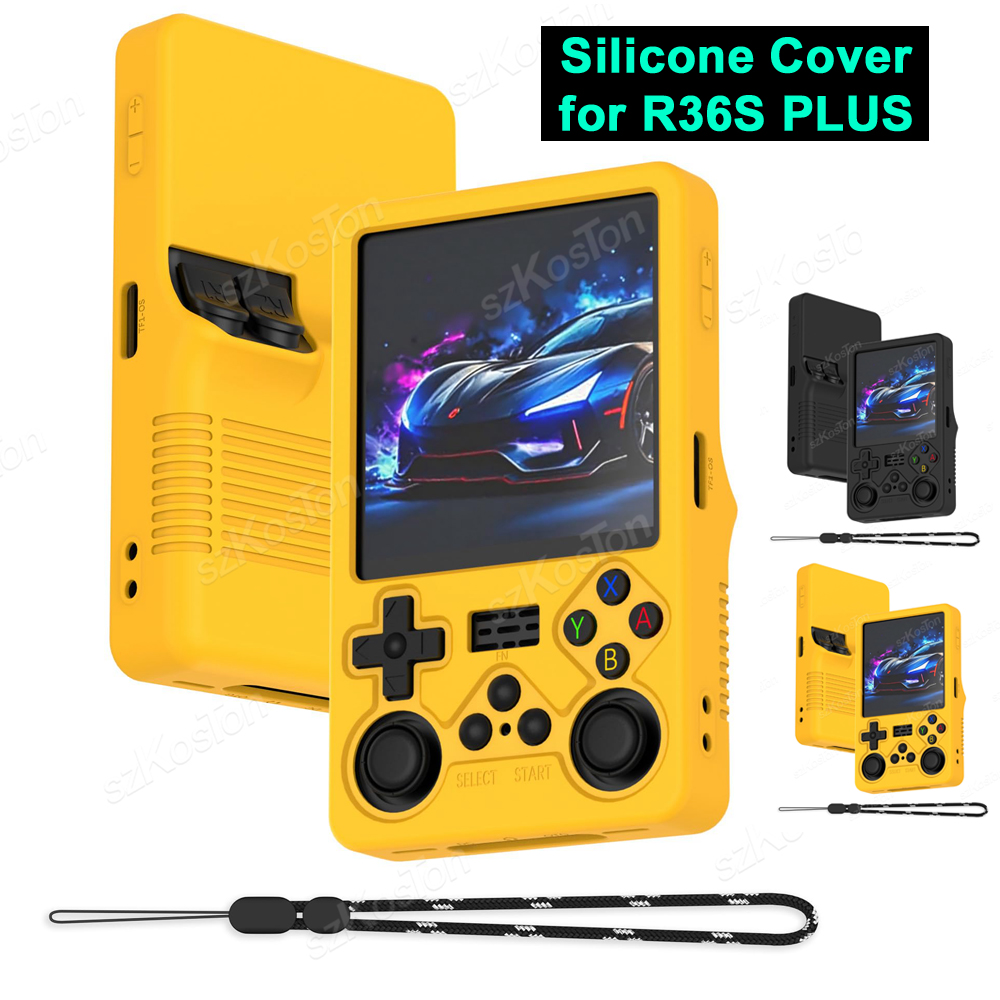 Silicone Protective Cover For  - огляд і ціна Gaming Console R36S