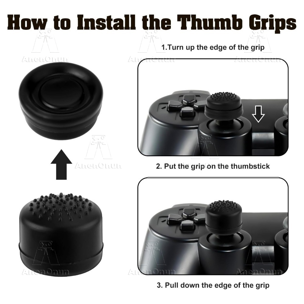 8PCS Thumb Grip Caps Controlle - огляд і ціна Gaming Console Joystick