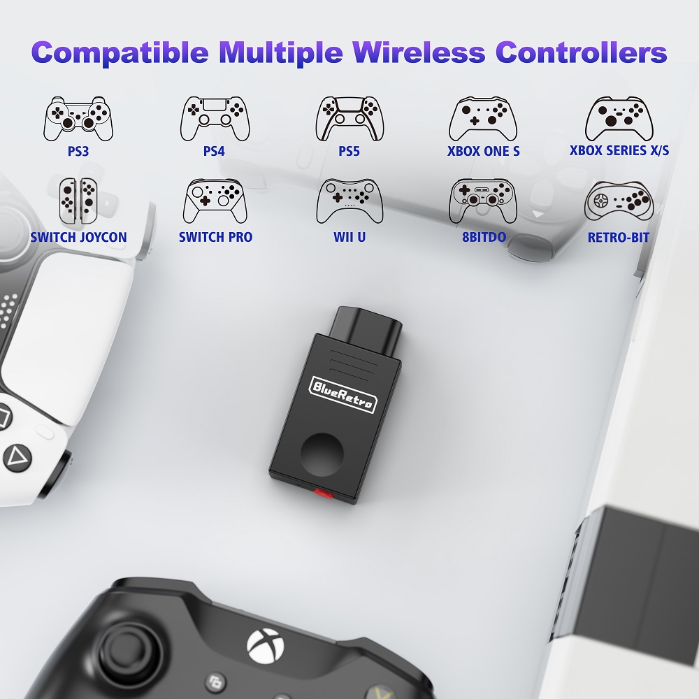 RetroScaler Blueretro Wireless - огляд і ціна Gaming Console Joystick