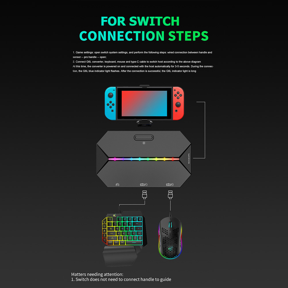 G6L Wired Keyboard Mouse Conve - огляд і ціна Gaming Console Quotes