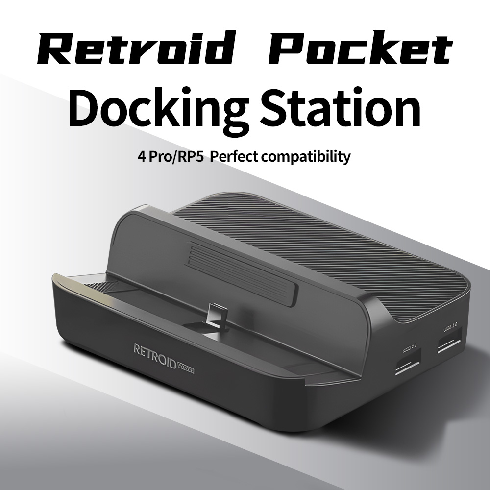 Retroid Pocket 5 Docking Stati - огляд і ціна Gaming Console Station