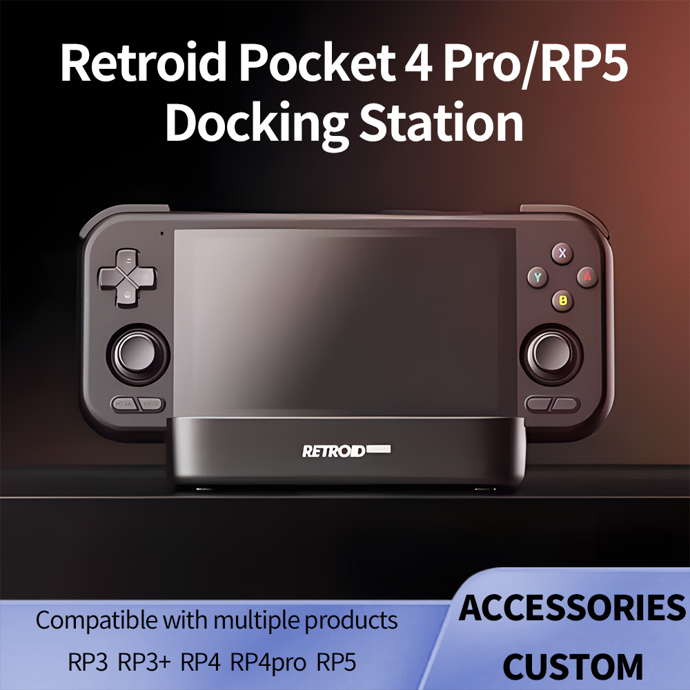 Retroid Pocket 5 Docking Stati - огляд і ціна Gaming Console Station