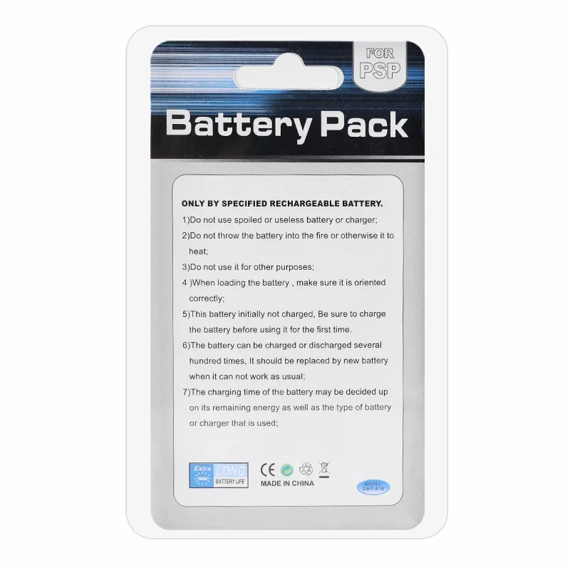 3.6V 1800mAh 3.6V Lithium Rech - огляд і ціна Gaming Console Psp