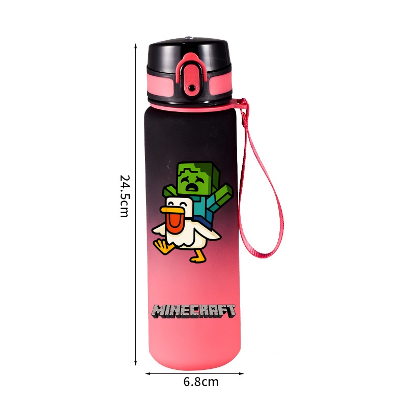 650ml Minecraft Water Bottle f - огляд і ціна Gaming Console Minecraft