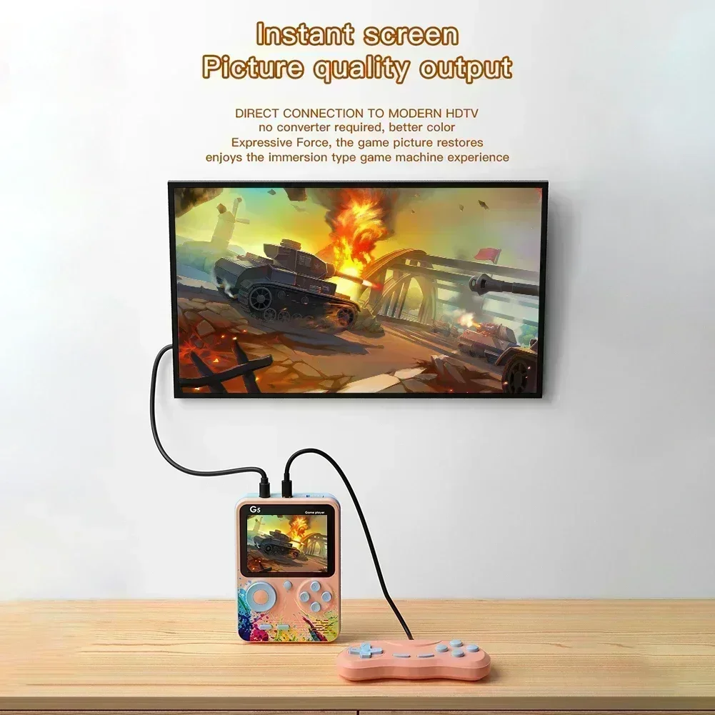 G5 Retro Handheld Game Console - огляд і ціна Gaming Console Mario