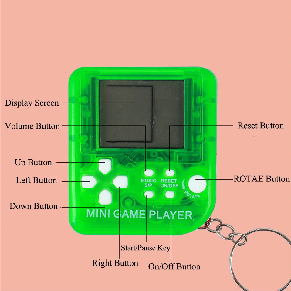 Retro Mini Handheld Game Playe - огляд і ціна Console Gaming Hand